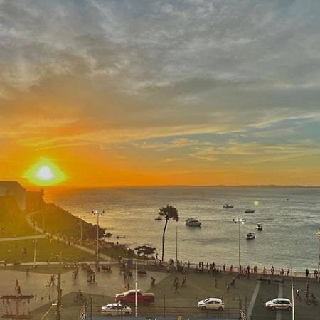Apartamento No Farol Da Barra. Vista Deslumbrante Para O Mar! No Circuito Do Carnaval. Ao Lado Do Porto Da Barra ! 萨尔瓦多 外观 照片