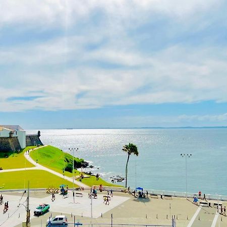 Apartamento No Farol Da Barra. Vista Deslumbrante Para O Mar! No Circuito Do Carnaval. Ao Lado Do Porto Da Barra ! 萨尔瓦多 外观 照片
